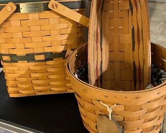 Longaberger Baskets. 