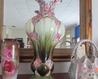 close up of unusual vase