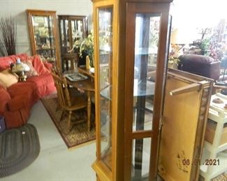 curio cabinets
