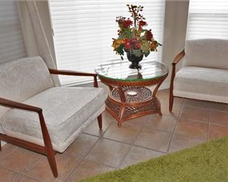 Mid-century modern chairs - new upholstery