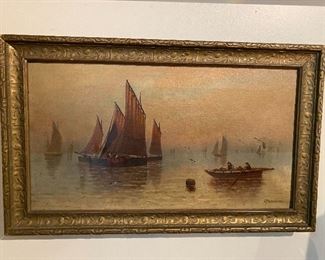 Antique painting, artist unknown