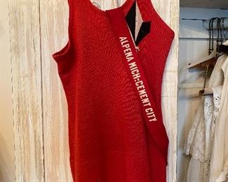 Antique wool bathing suit from Alpena