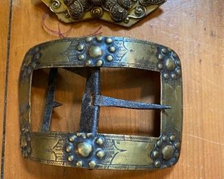Antique belt buckle
