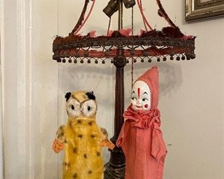 Vintage hand puppets