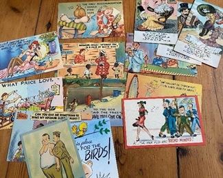Antique and vintage postcards