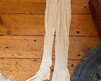 Antique silk stockings