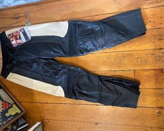 Leather motorcycle pants - Hein Gericke