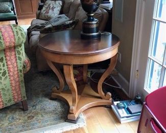 59. Baker Milling Road Round Side Table (30" x 28")