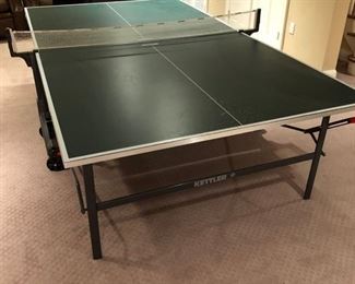 71. Kettler Ping Pong Table 