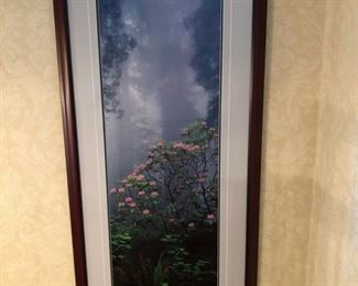 82. Framed Photo of Rhododendron (26" x 58")