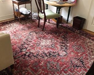 93. Hand Knotted Area Rug (9' x 11'6")