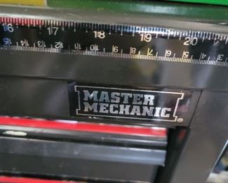 Master mechanic tool chest