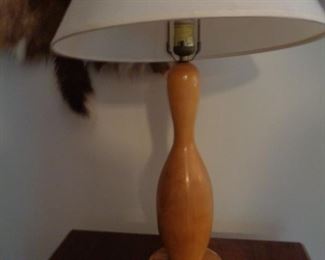 lamp in shape of bowling pin