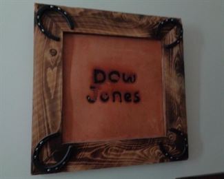 dow jones framed brand