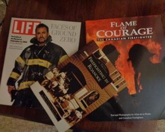 firefighter's books and magazines