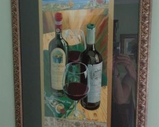 wine art