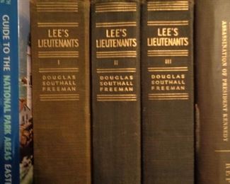 Set of three volumes "Lee's Lieutenants" Civil War Books