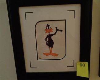 Warner Brothers artwork Daffy Duck