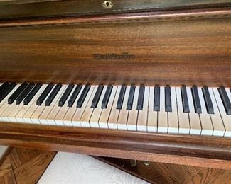 Baldwin Grand Piano C, some sun fading on case. No bench.