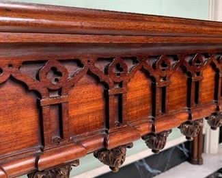 Detail of library/hall table