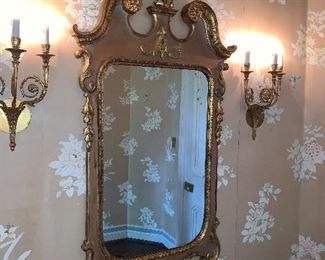 Large eagle wall mirror