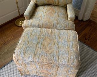 Chair and ottoman