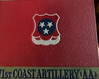 71st Coast Artillery 1941 yearbook