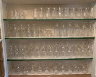 Galway -fine Irish crystal -nearly 100 pieces; Ireland