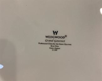 1999 Wedgwood Grand Gourmet chargers; still in the box