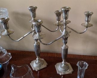 Reed and Barton Sterling candlesticks