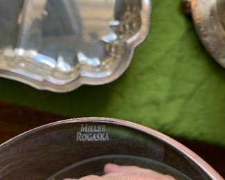 Miller Rogaska crystal bowl