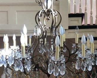 BUY IT NOW $5000.00 Impressive Chandelier - must be removed and picked up after the estate sale is over.