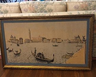 BUY IT NOW $250.000 Early 1900's Venetian tapestry.                                                                