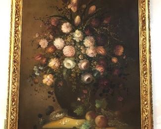 Incredible Art - this still life is almost 4 tall.