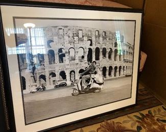 More black and white retro photos of Italy