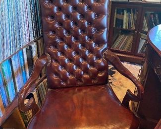 Leather Desk Chair