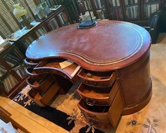 The Dr's own personal mahogany desk