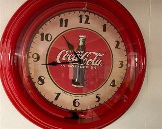 Coca Cola Clock