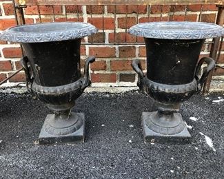 Planters                                                                                                                    BUY IT NOW $75.00 PAIR