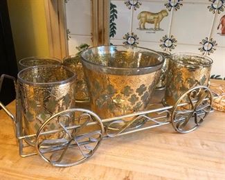 Drinkset   Wagon                                                                                                               BUY IT NOW $20.00