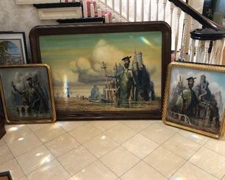 Don Quixote Triptych