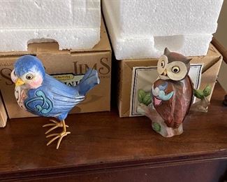 Jim Shore collectibles. 