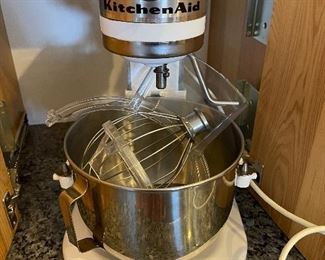 Kitchen Aid heavy duty mixer for sale.