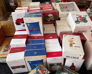 Hallmark brand new holiday ornaments for sale. In the box.