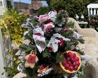 Christmas trees for sale.