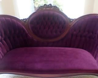 Victorian Ornate Settee