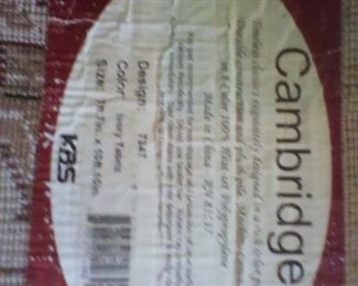 Cambridge rug 7'7" x10'10" Ivory Tabriz