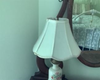 Vintage porcelain table lamp