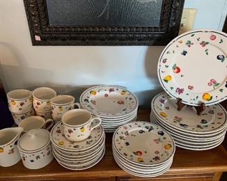 Fun fruit pattern Farberware Samara China