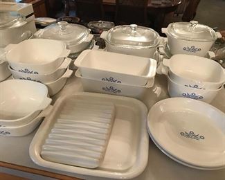 Corning Ware Blue Cornflower Bakeware